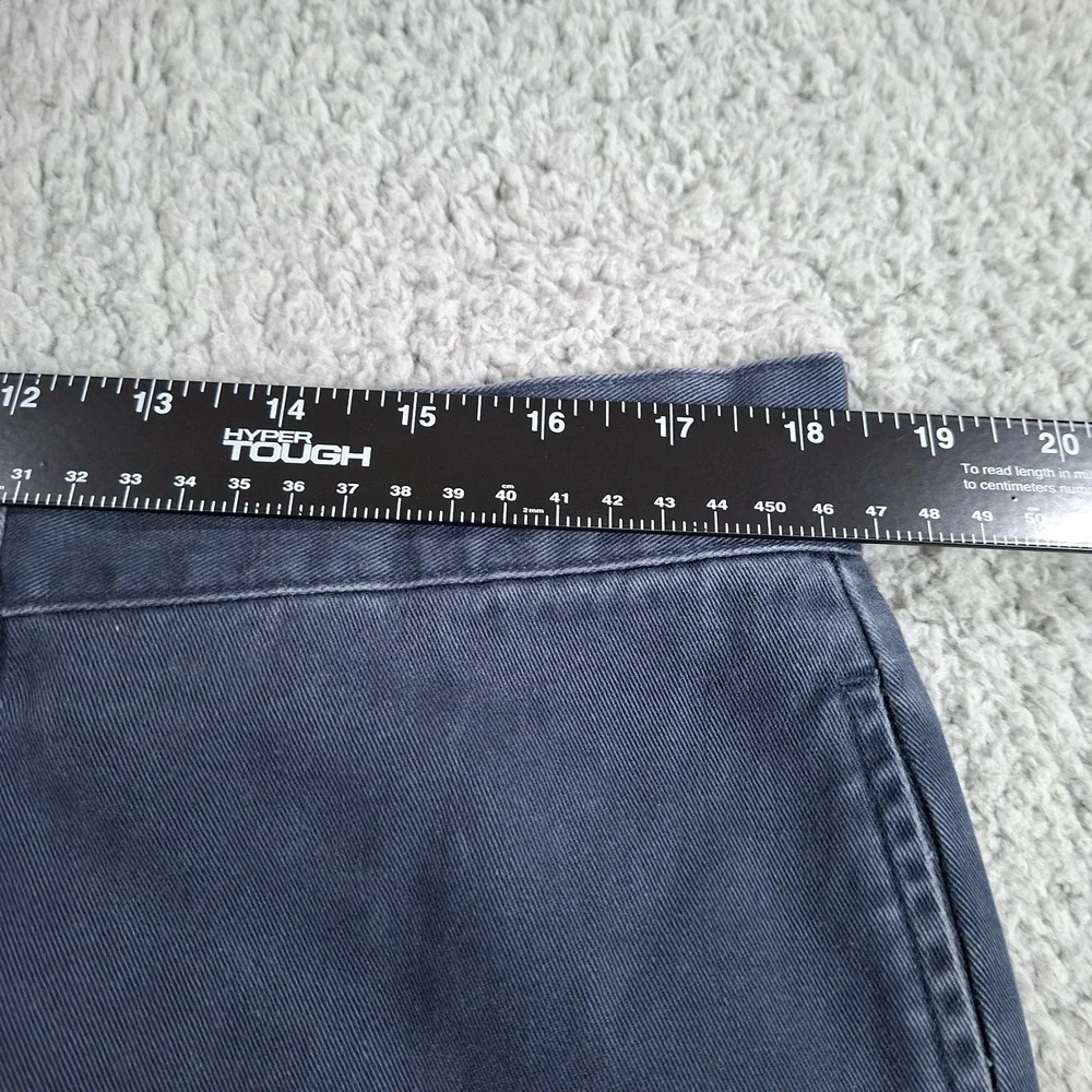 Vintage 90s Polo Ralph Lauren Pants Mens 36x28 Blue Chino Flat Front Straight